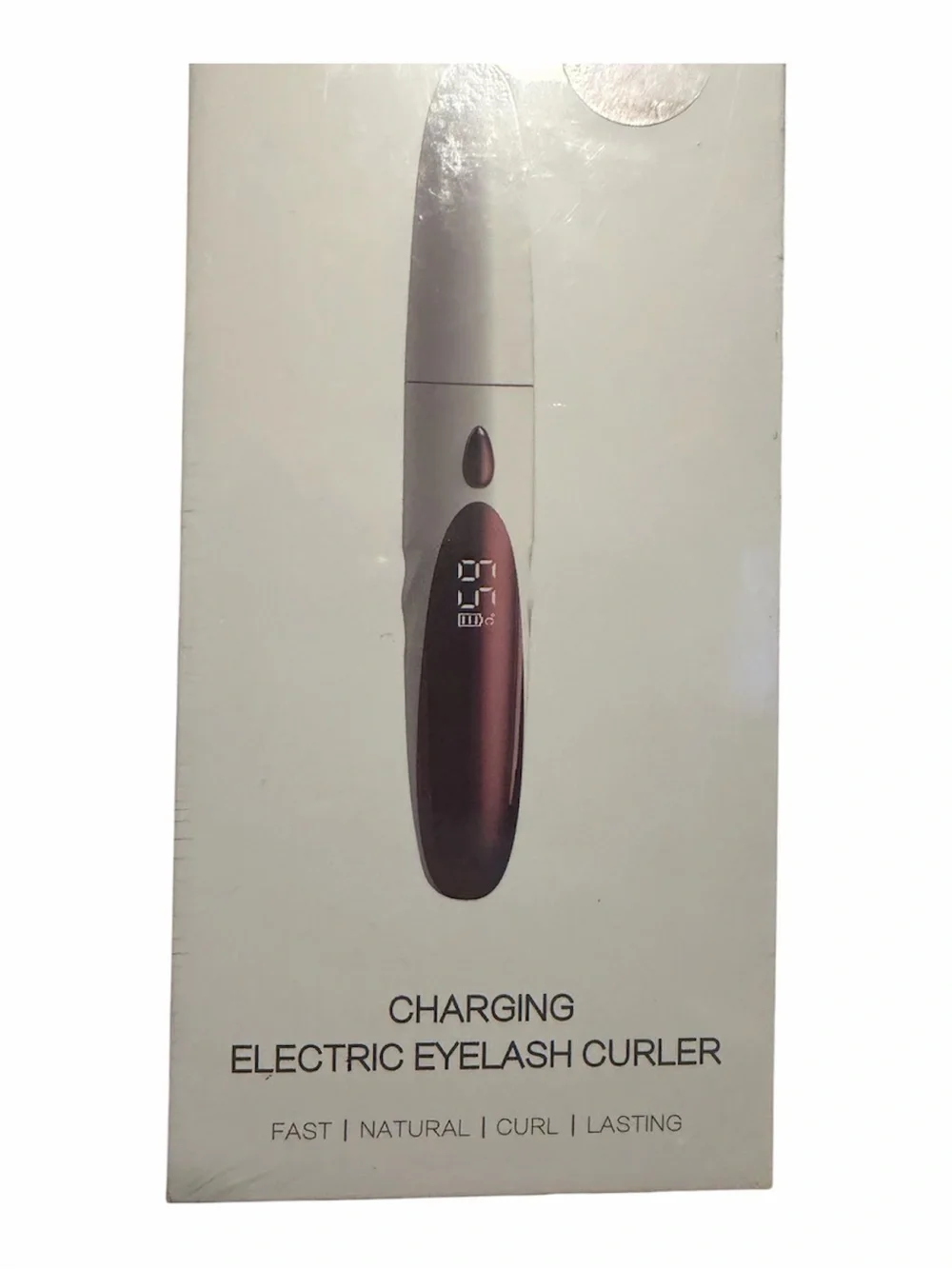 Charging Electric Eyelash Curler in Rose Metallic - Rechargeable Heated Curler